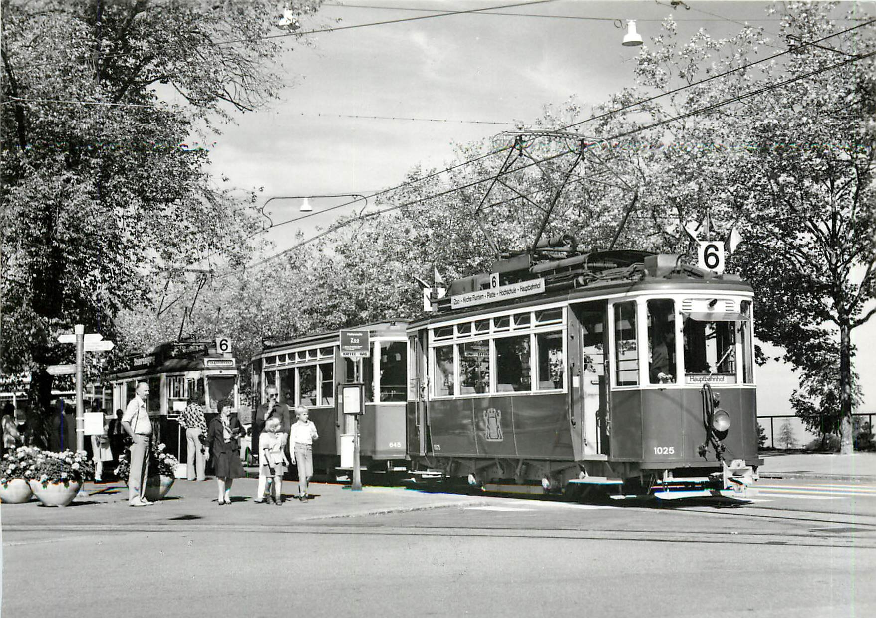 CPM Aktion Pro Sachsitram Extrafahrt mit VBZ Be 2/2 1025