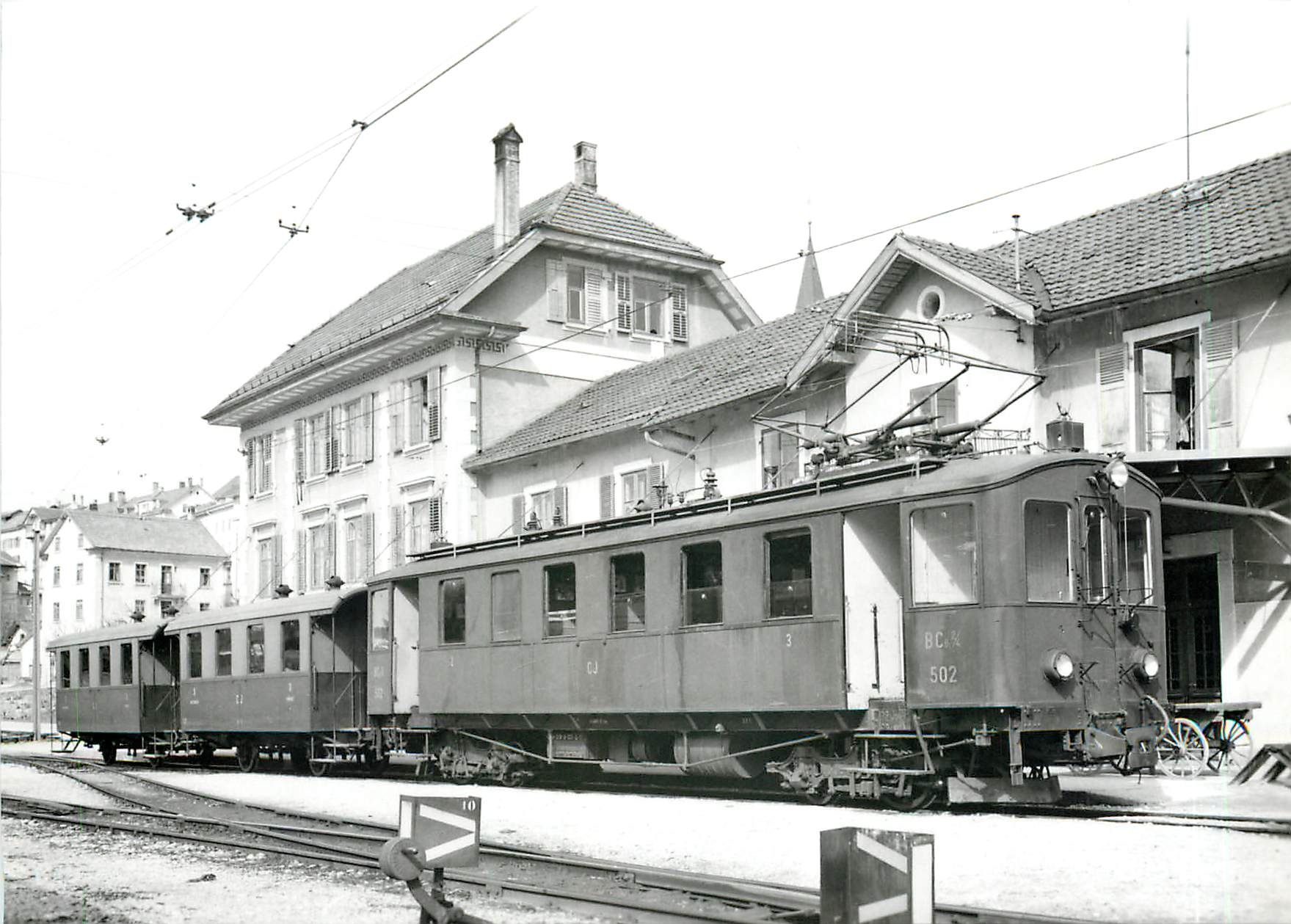 CPM Tramelan 1.4.1951 Photo P.Willen