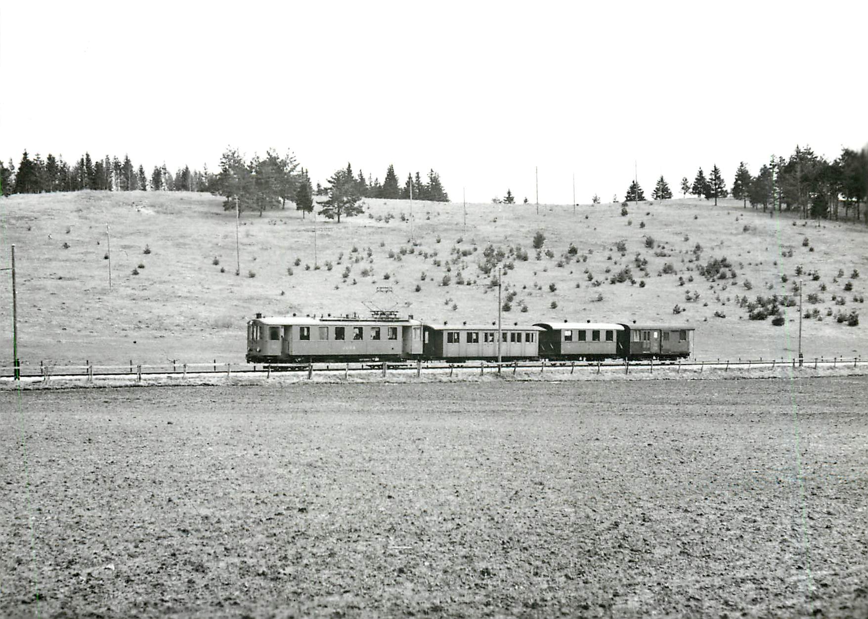 CPM Près du Noirmont 1.4.1951. Photo P Willwn
