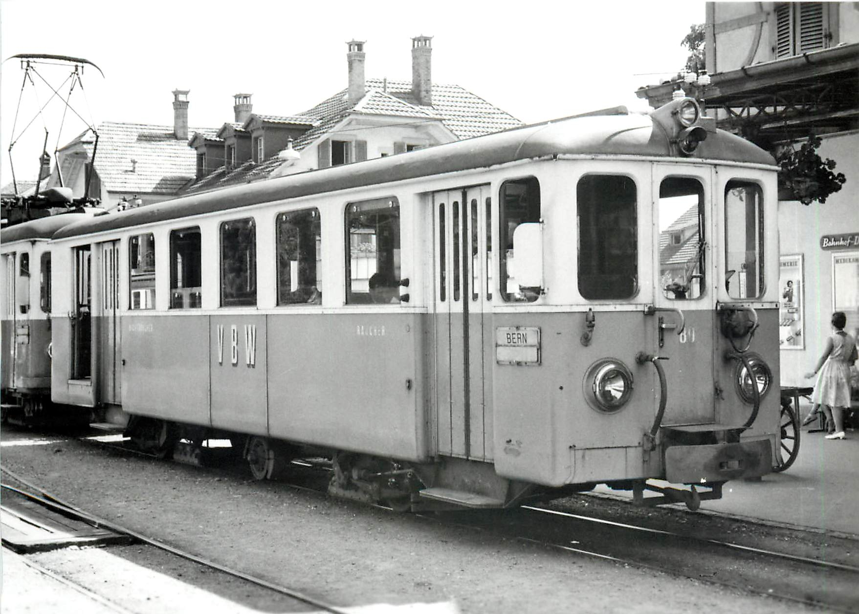 CPM BDt3  voiture pilote construite sur le chassis allongé de la C 55.Worb  out 1962 Photo J-L Rocha