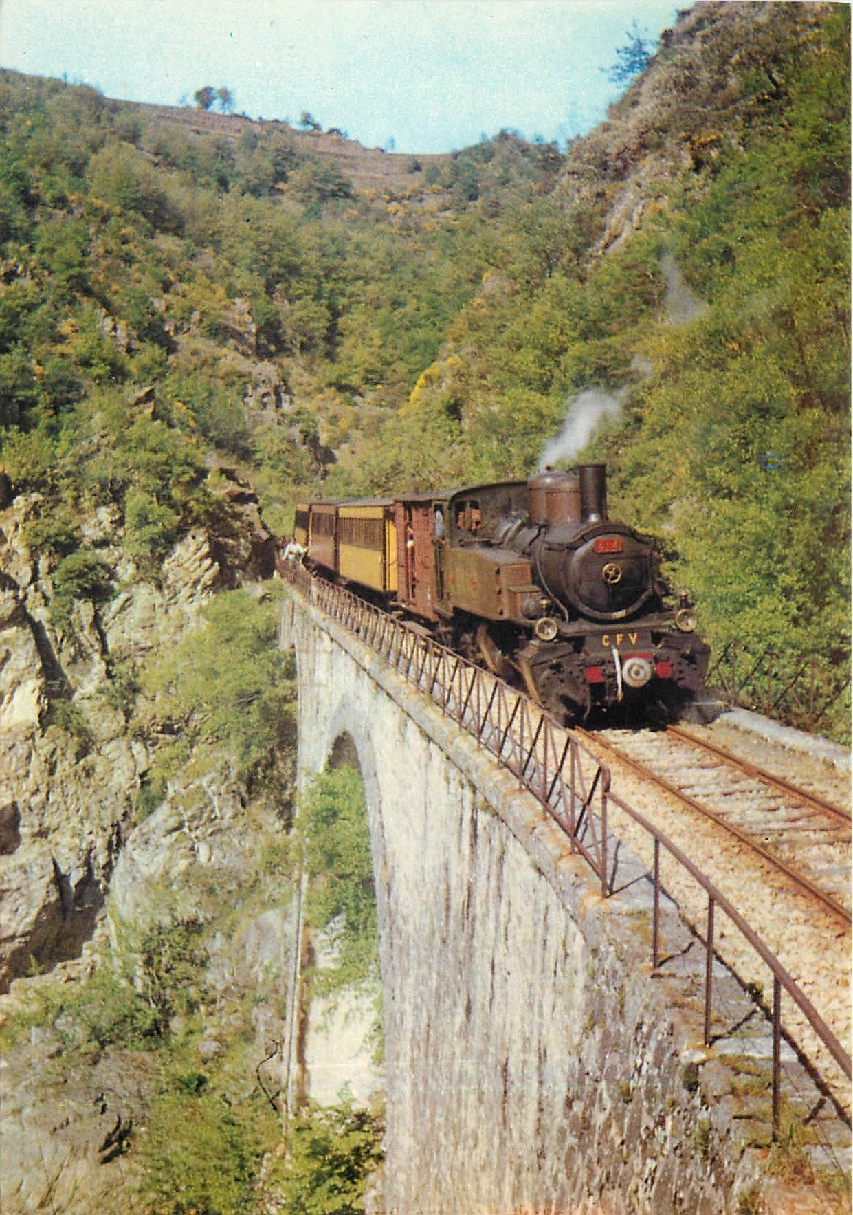 CPM Chemin de Fer du Vivarais