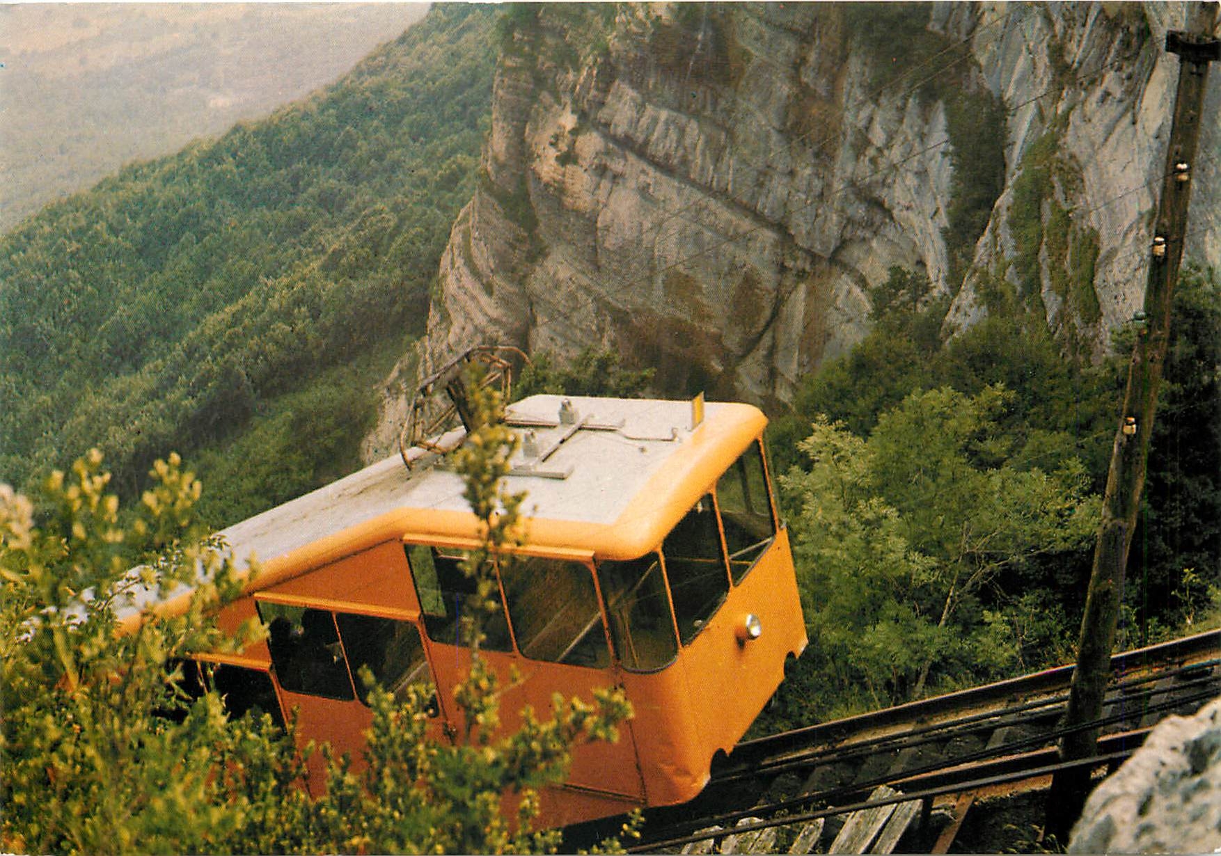 CPM FUNICULAIRE DE St-HILAIRE DU TOUVET