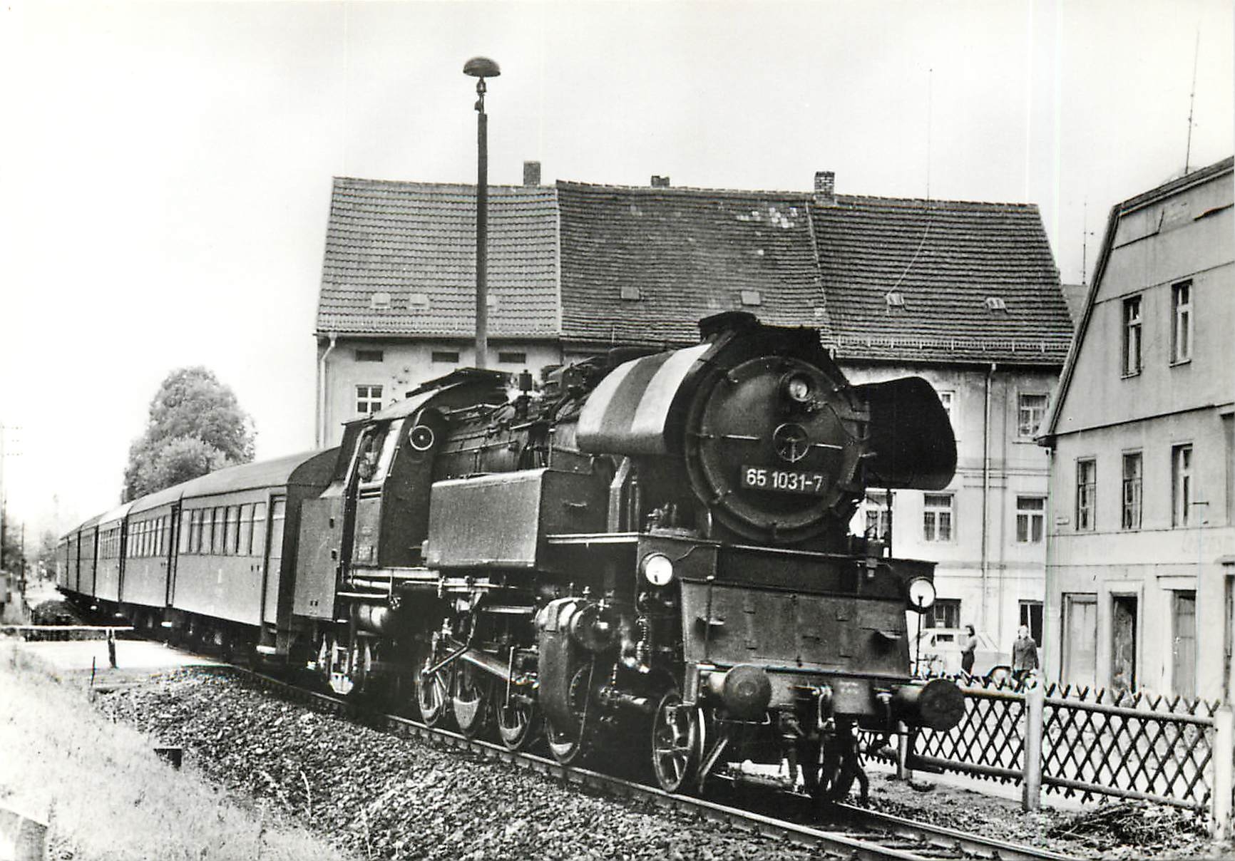 CPM Damplokomotiven im Einsatz