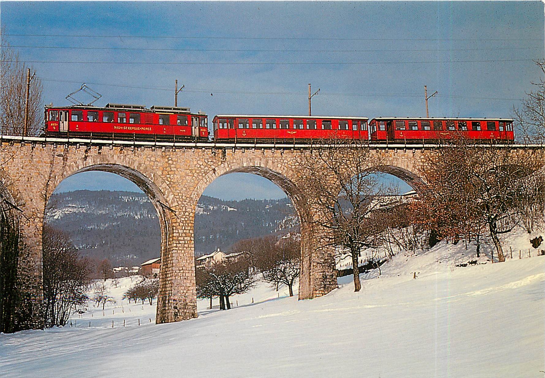 CPM Chemin de fer Bex-Villars- Bretaye 