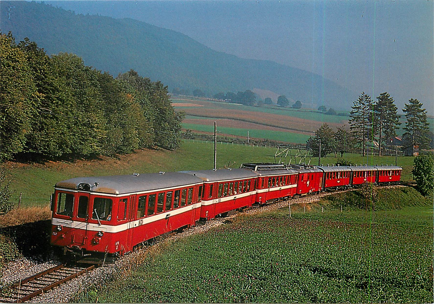 CPM Chemin de fer du Jura