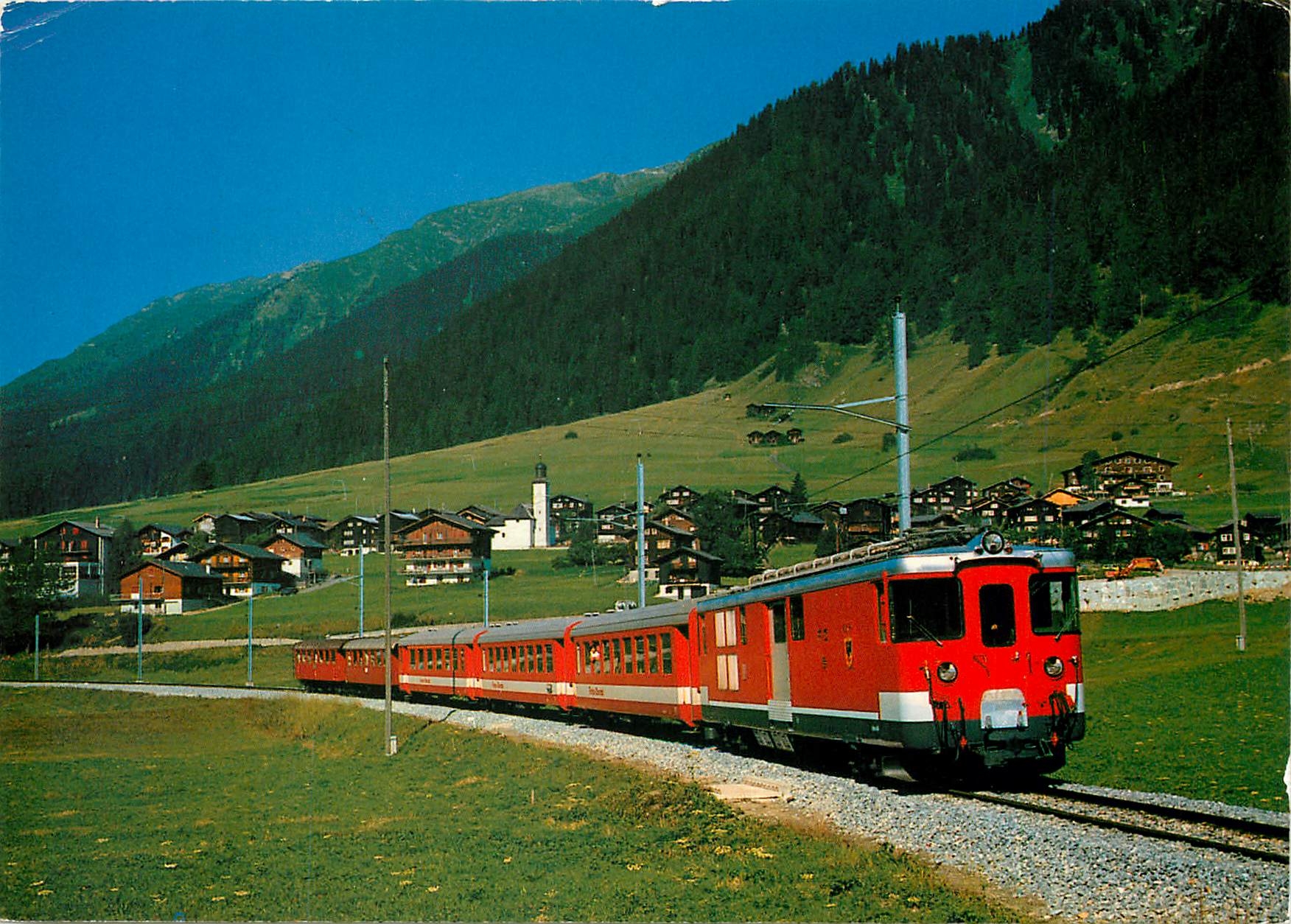 CPM Die Furka-Oberalp-Bahn bei Gluringen Wallis