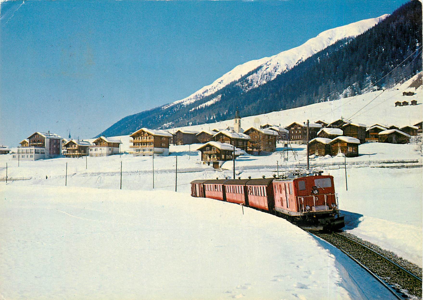 CPM Gluringen  1336m  Wallis mit Furka.Oberalp.Bahn