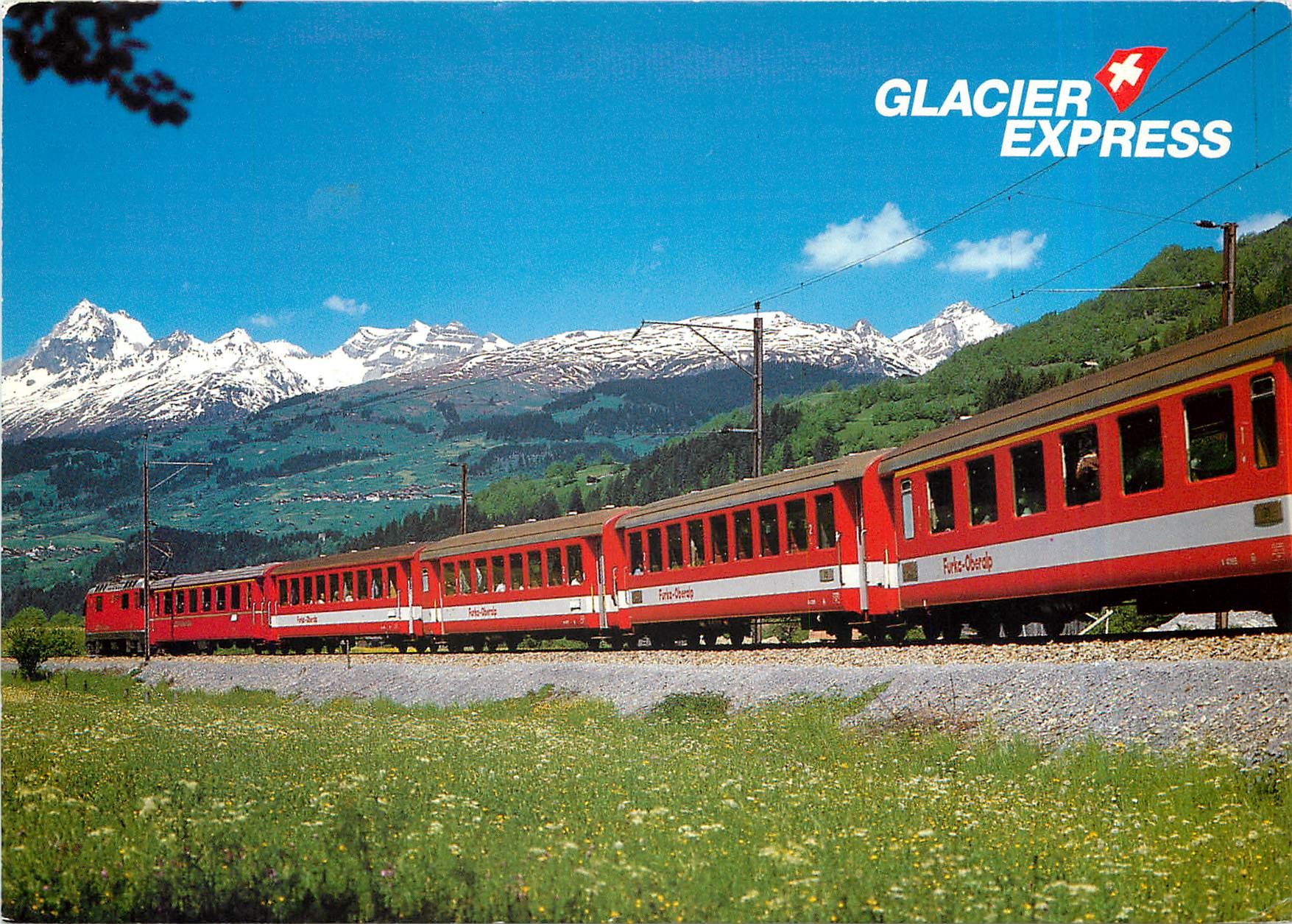 CPM "Der ""Glacier-Express"" in der Surselva"