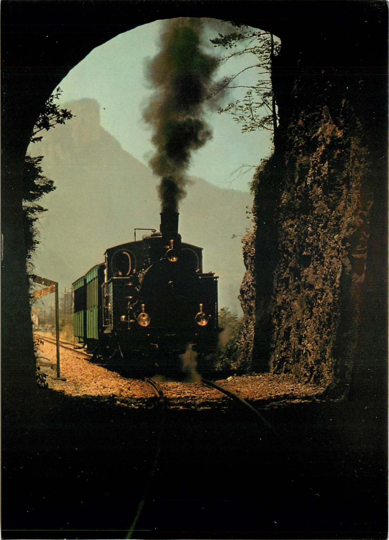 CPM Dampfzug auf der Meiringen-Innertkirchen