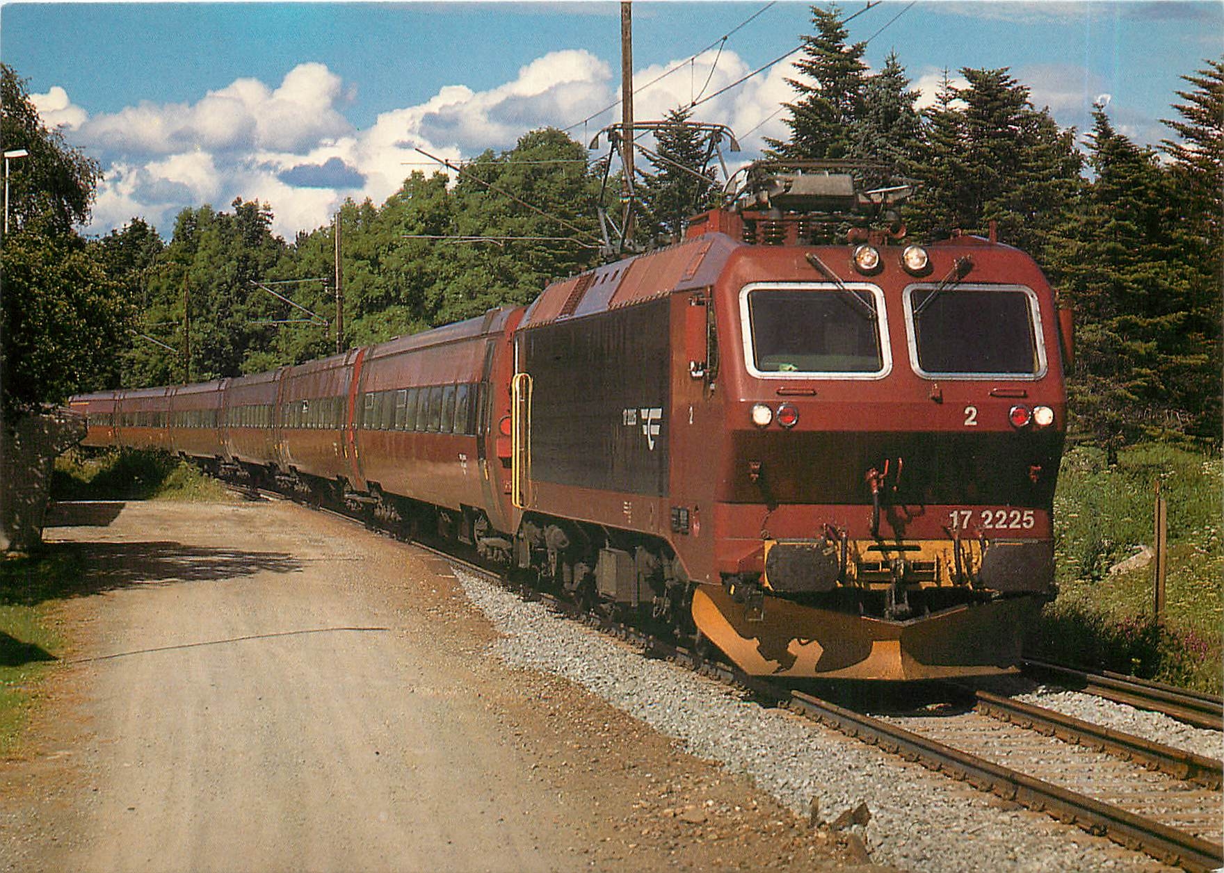 CPM Noewegian Railways  electric locomotive 17.2225