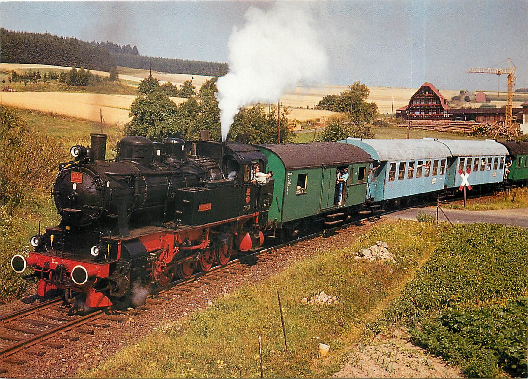 CPM HESSENCOURRIER  steam locomotive HC 206