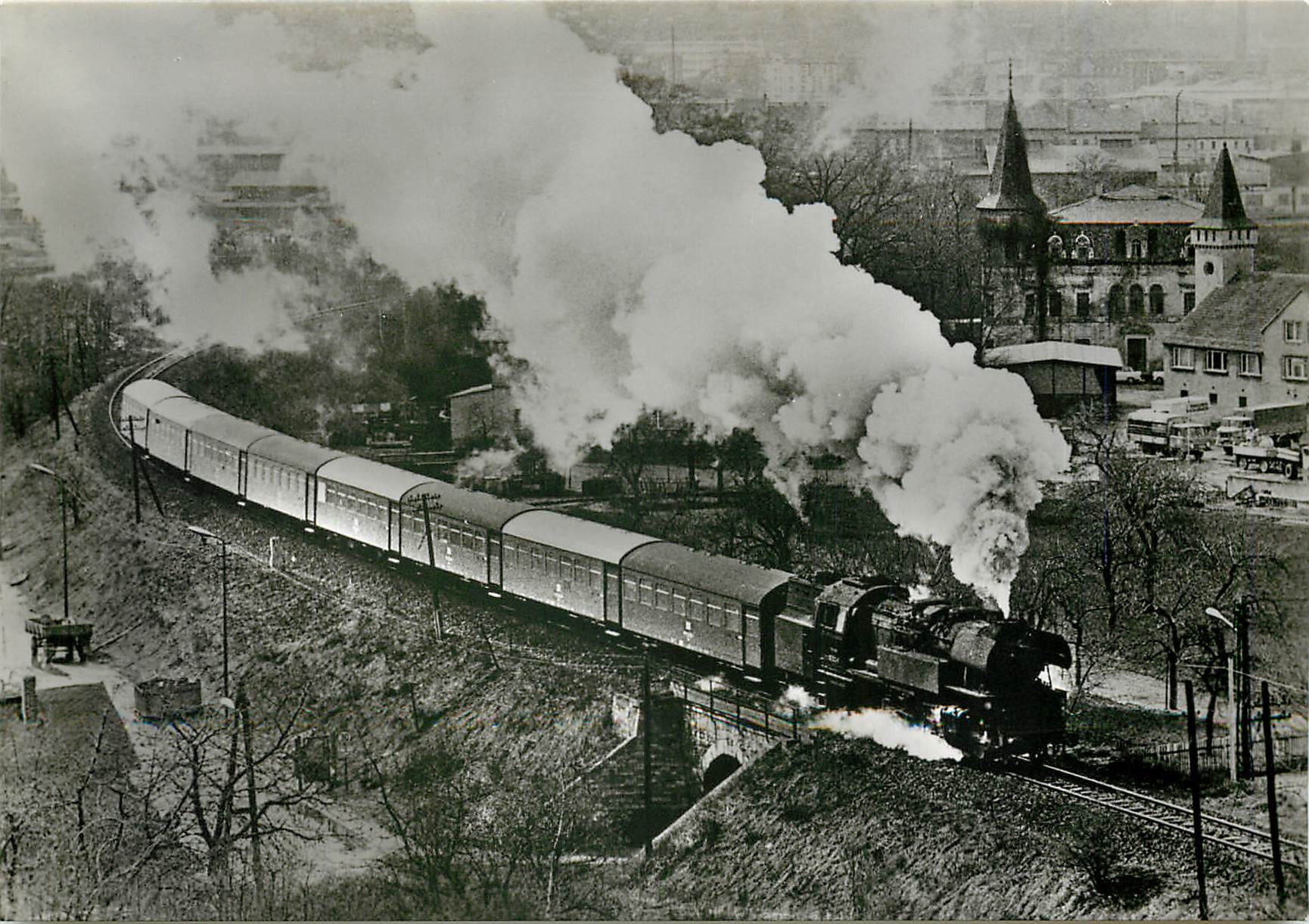 CPM Dampflokomotiven im Einsatz