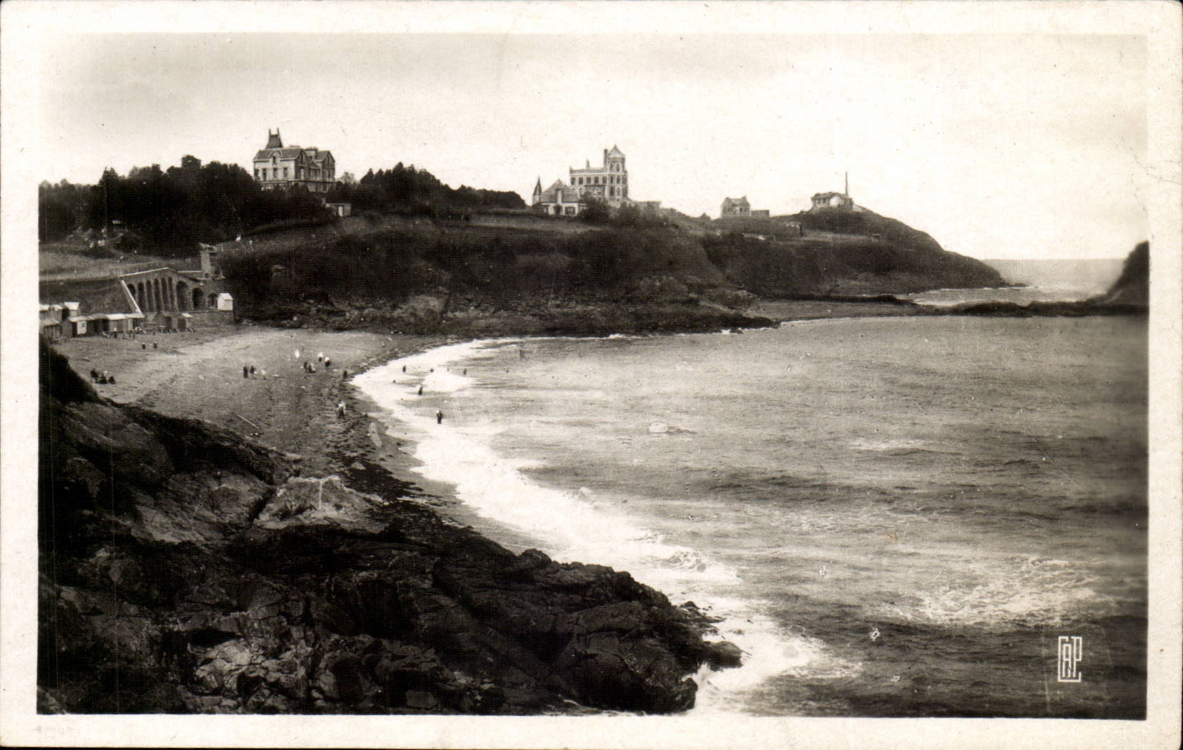 Saint Quay Portieux CPA Les falaises de la comtesse