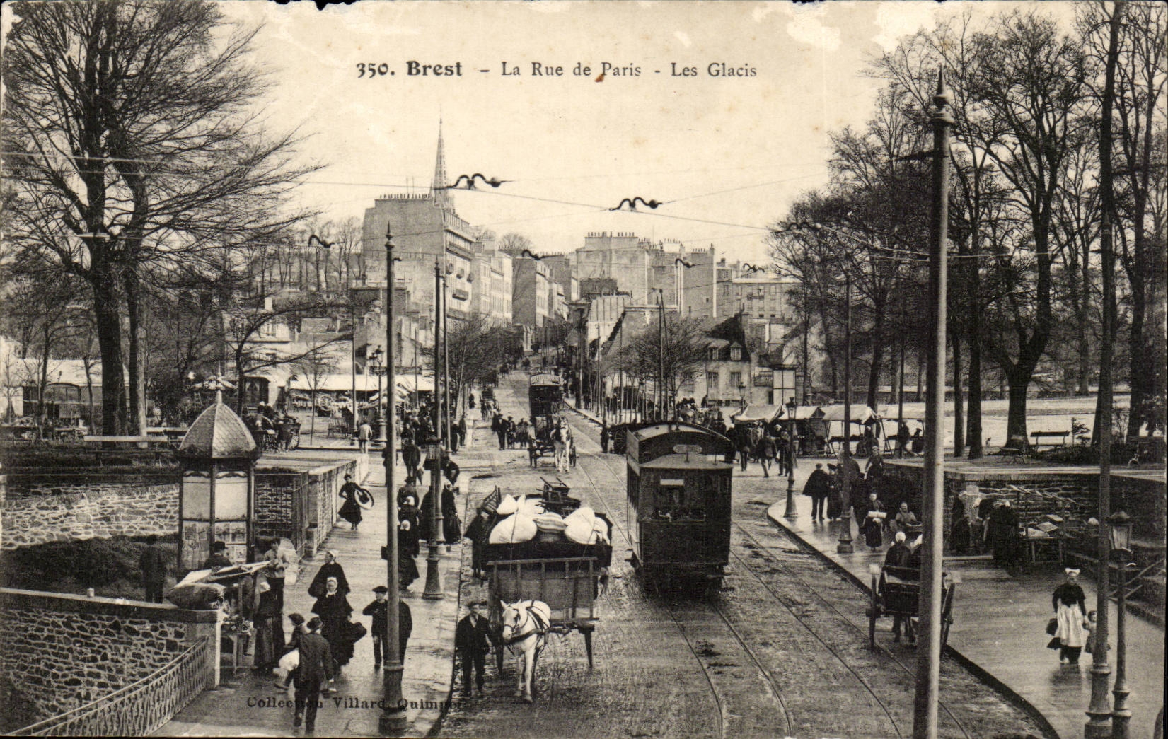 Brest CPA the street of Paris Glacis