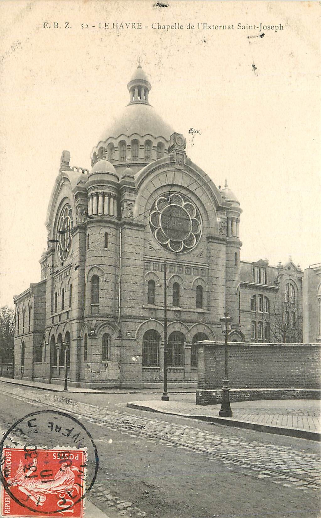 CPA Le HAVRE Chapelle de l'esternat Saint-Joseph