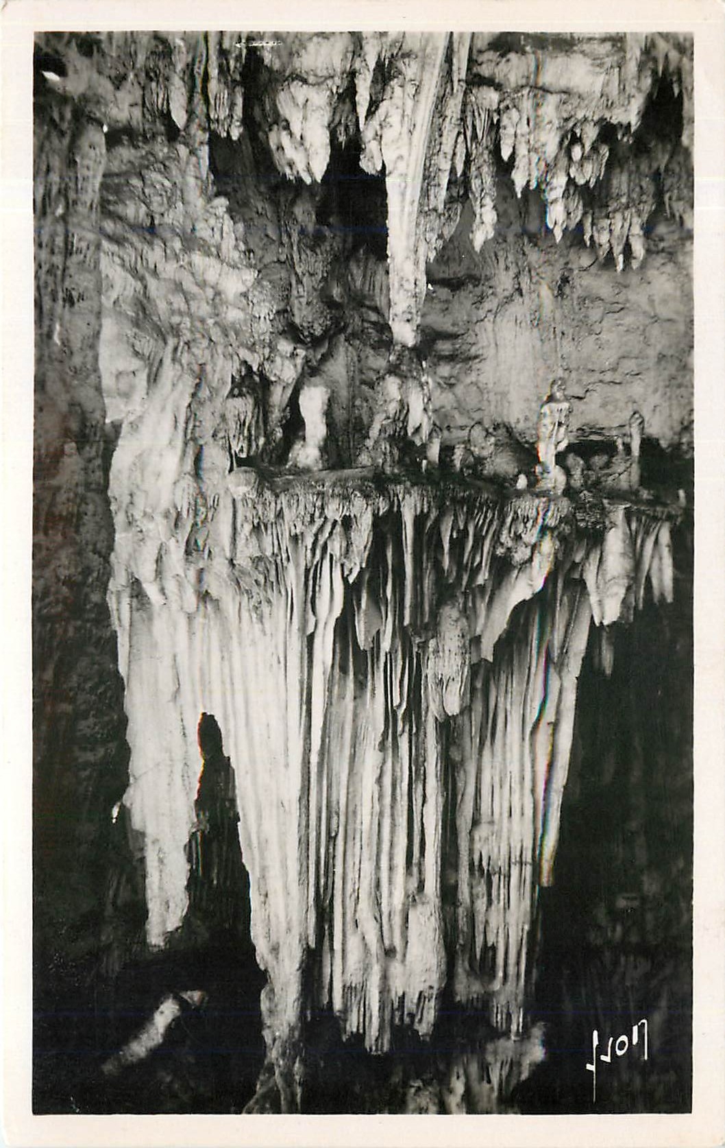 CPA ROUTE DE Montpellier a Ganges.GROTTE DES DEMOISELLES.La caverne Merveeilleuse.Les Vasques