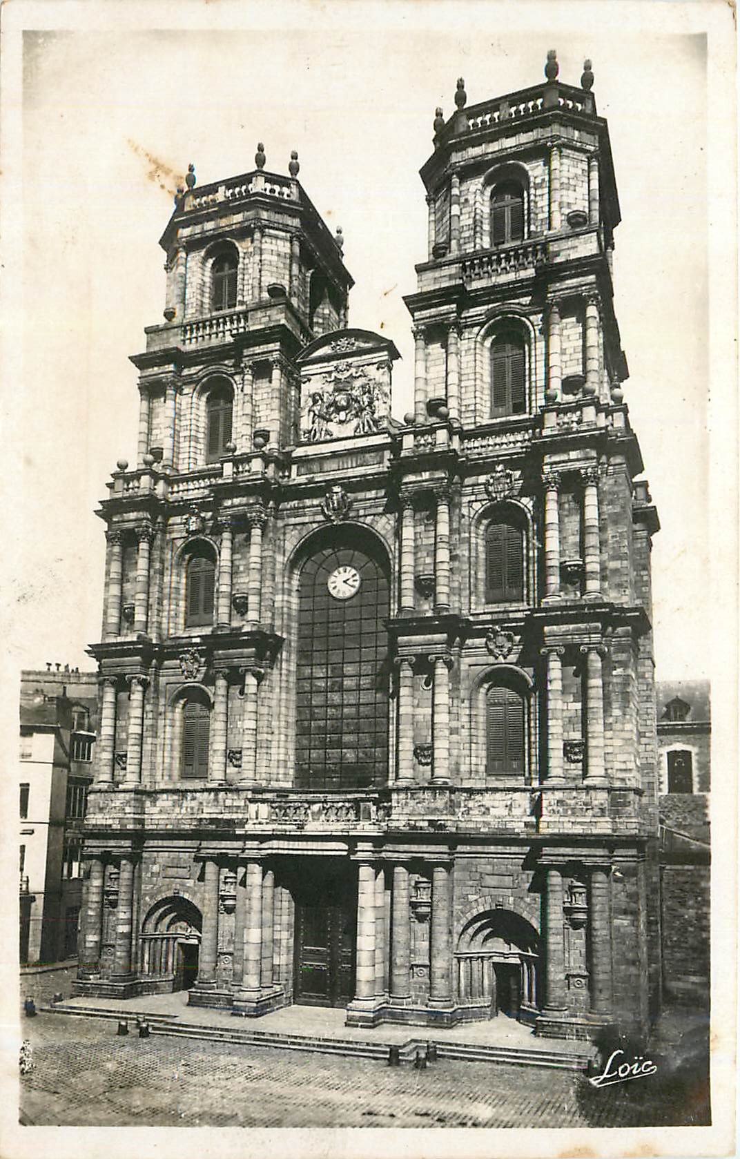 CPA RENNES-a Cathédrale