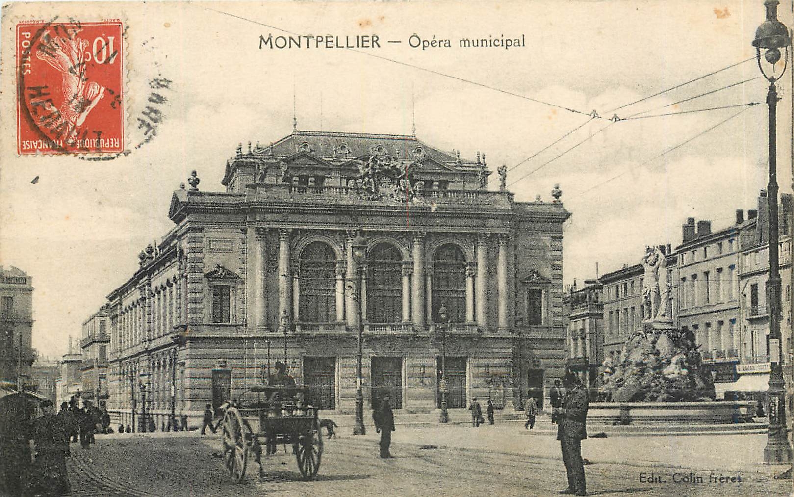 CPA MONTPELLIER-Opera municipal