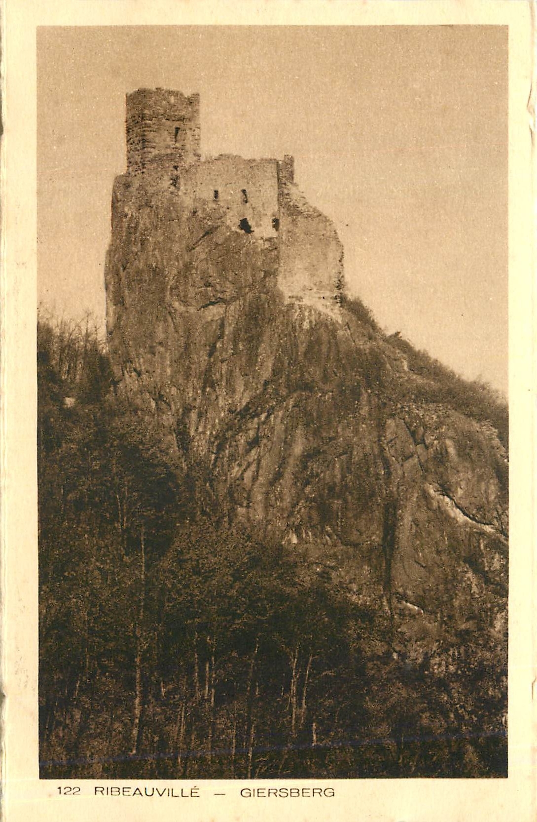 CPA RIBEAUVILLE-GIERSBERG