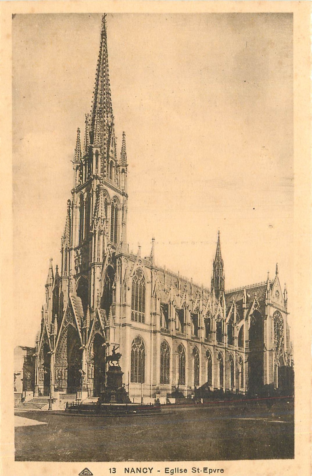 CPA NANCY-Eglise St Epvre