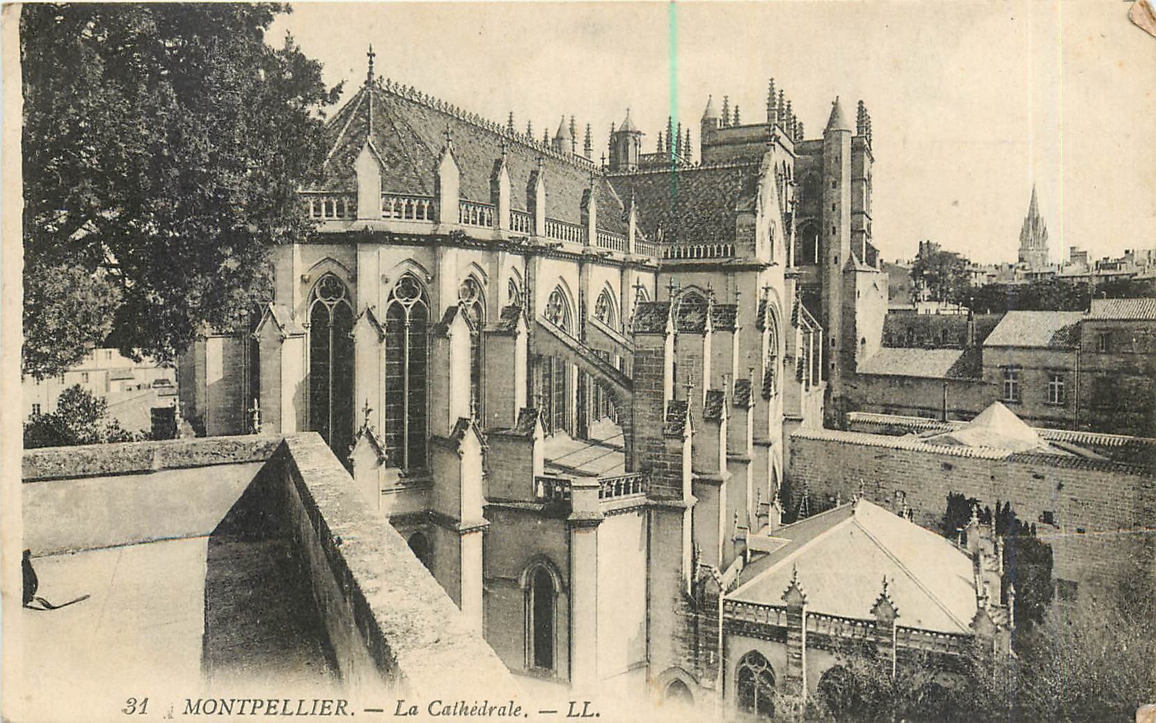 CPA MONTPELLIER-La cathedrale