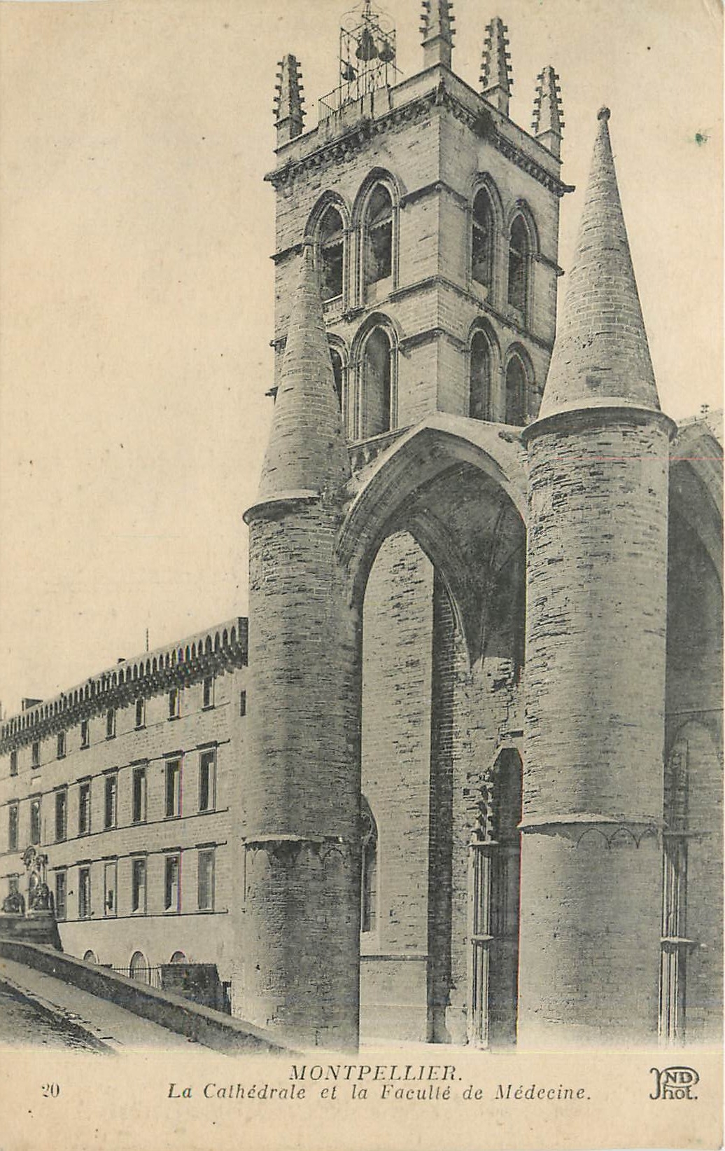 CPA MONTPELLIER-La cathedral