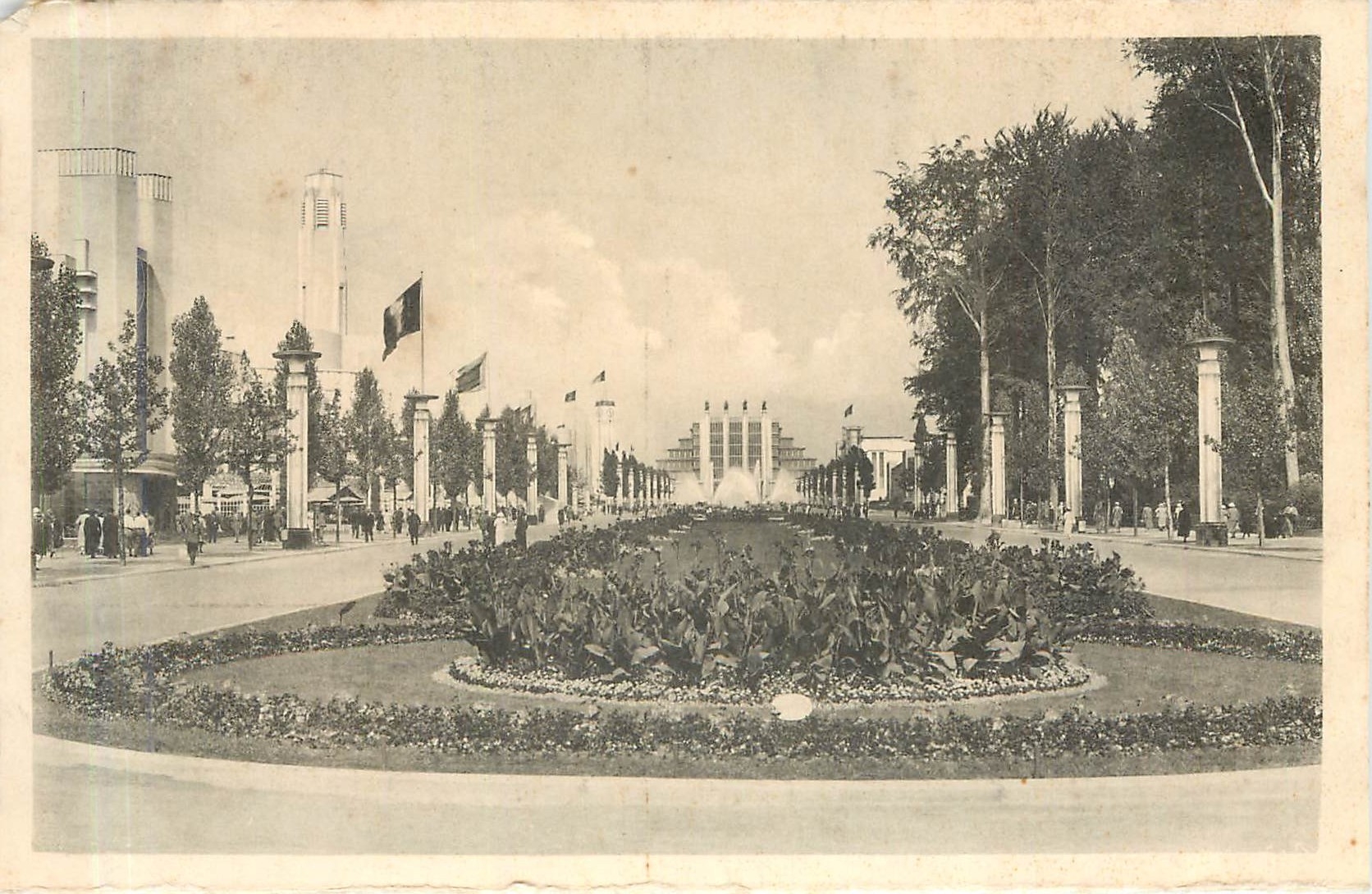 CPA Exposition Universelle Bruxelles 1935 Vue generale Algemeeen zicht 