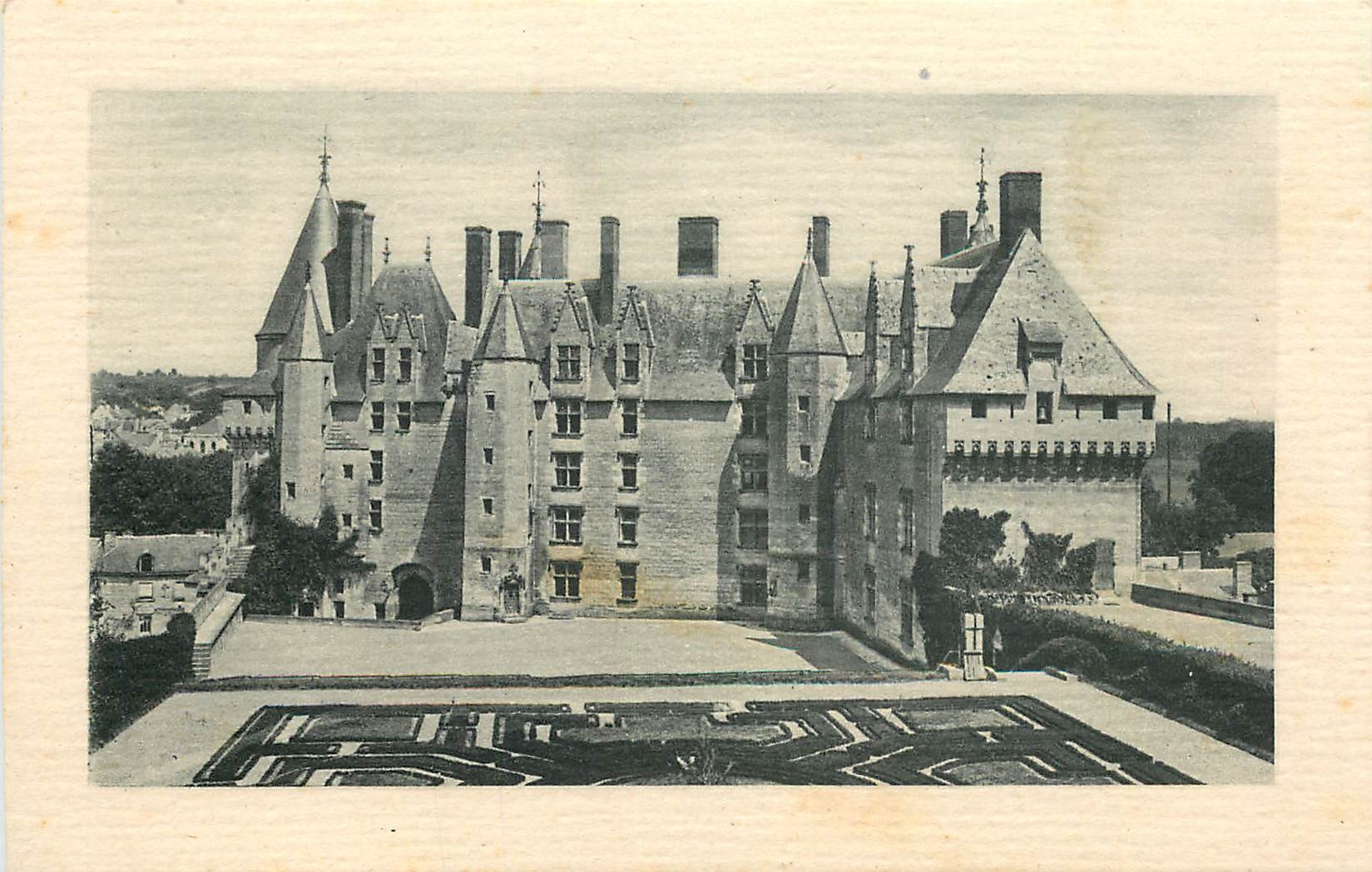 CPA Langeais Le Chateau Cote Ouest 