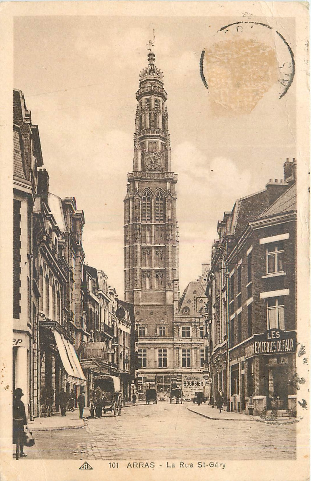 CPA Arras La Rue St Gery 