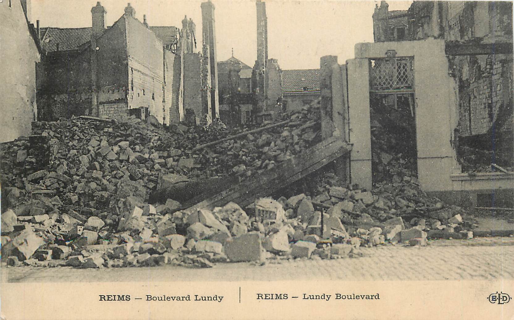 CPA Reims Boulevard Lundy 