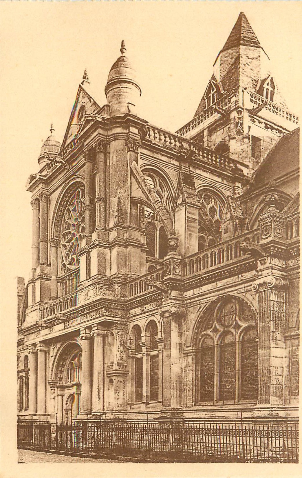 CPA Le Grand Andely Portail Nord de l'Eglise