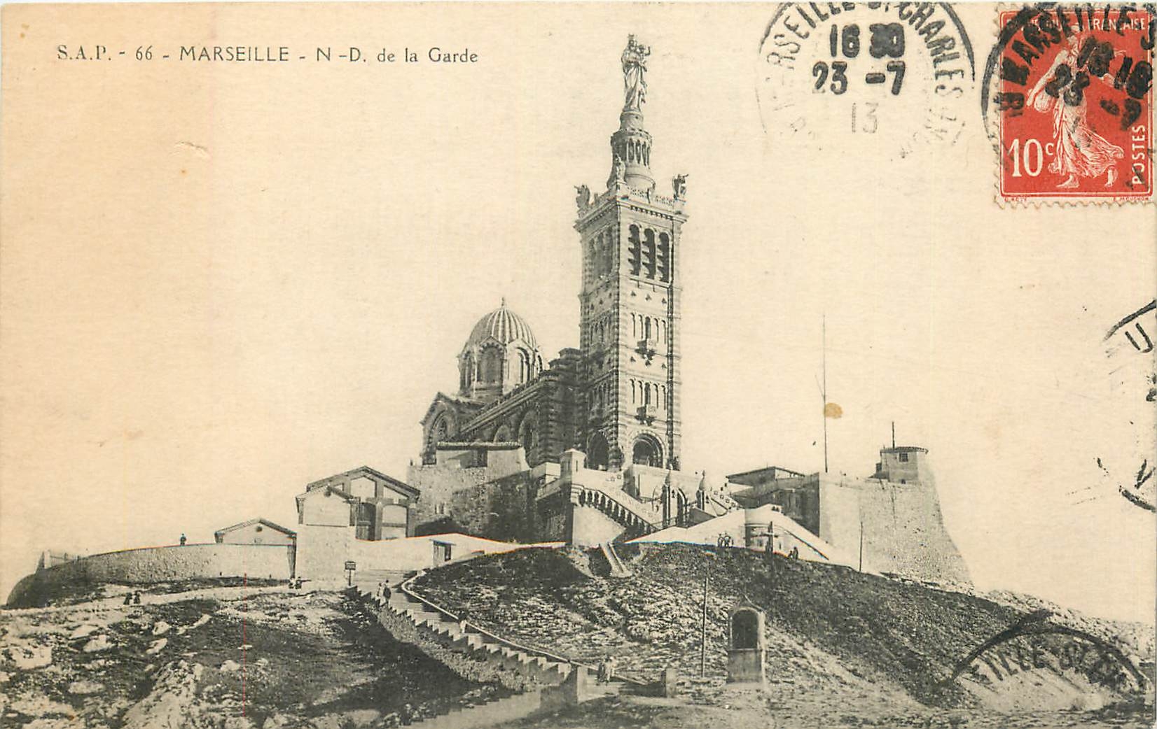 CPA Marseille ND de la Garde 