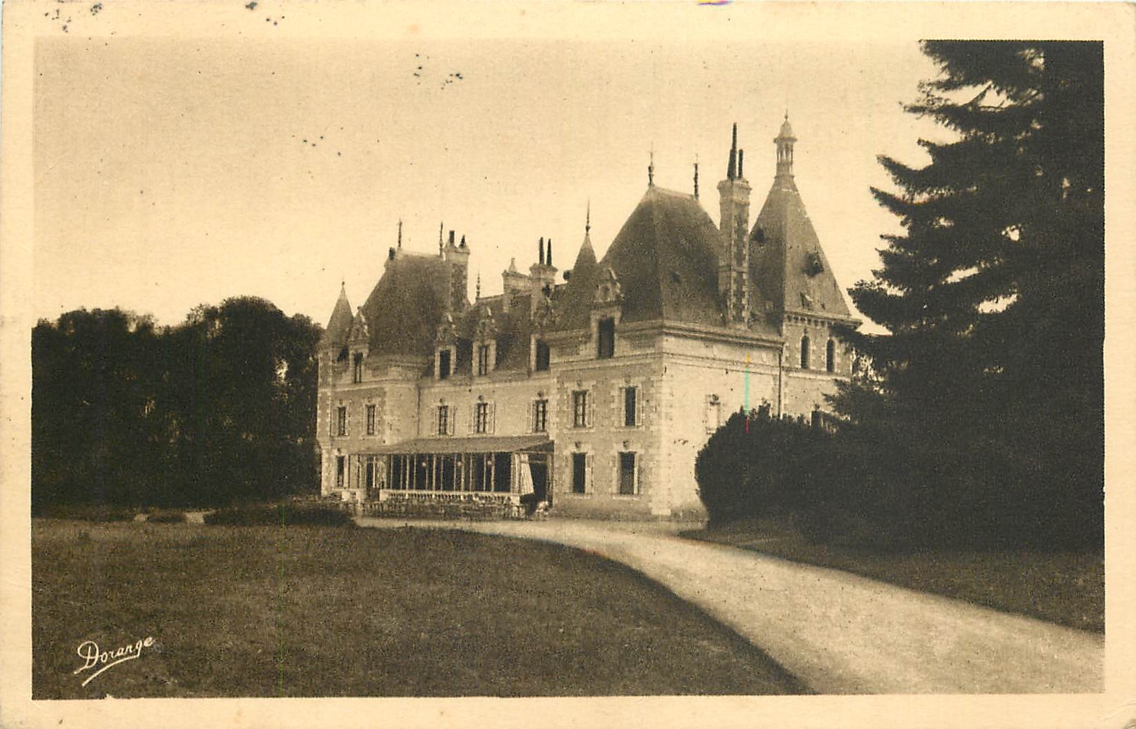 CPA La Roche Posav Vienne Le Chateau Casino