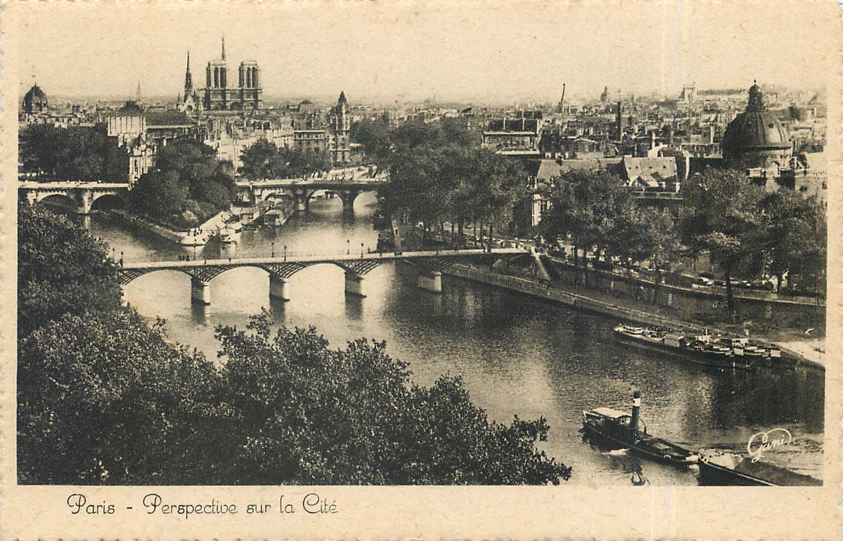 CPA Paris Perspective sur la Cote 