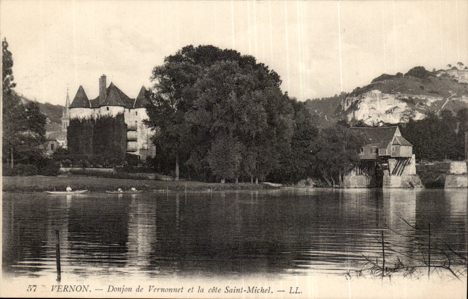 Vernon - Keep of Vernonnet and the dimension Saint Michel - CPA