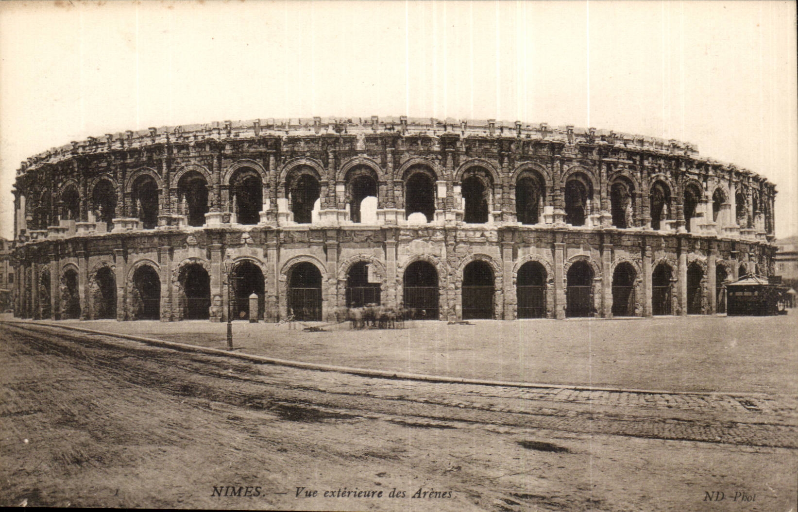 Nimes - Sight External of Arena - CPA
