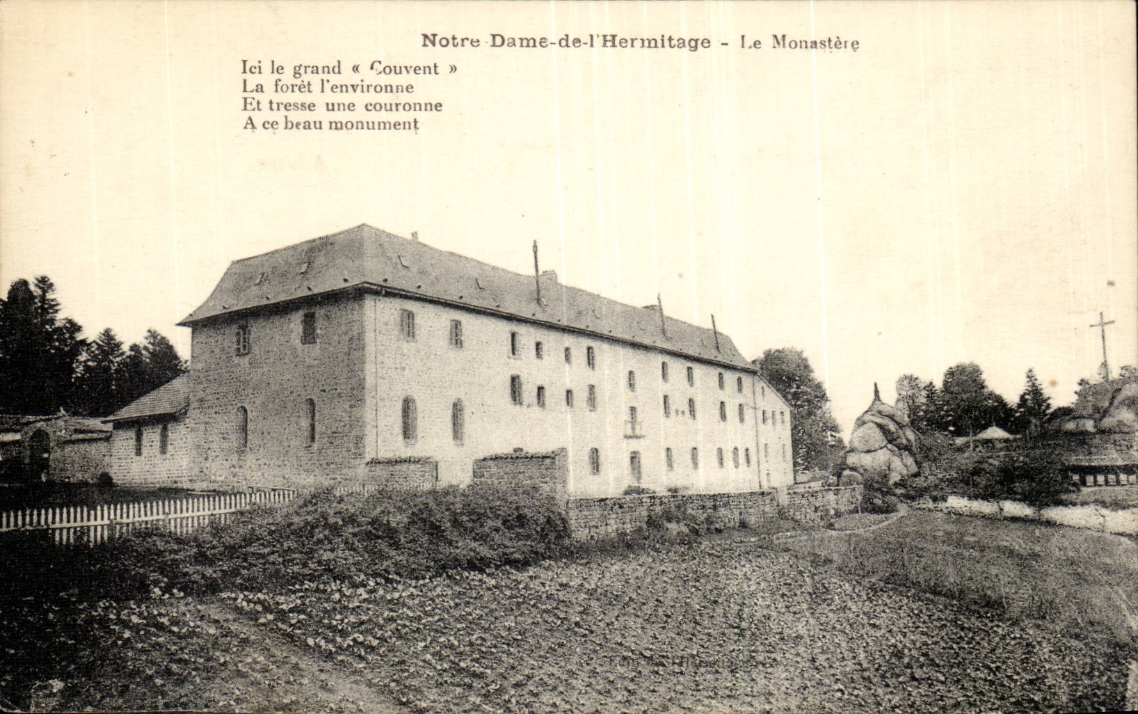 Our lady of the Hermitage - Monestere - Here the largest Convent - CPA