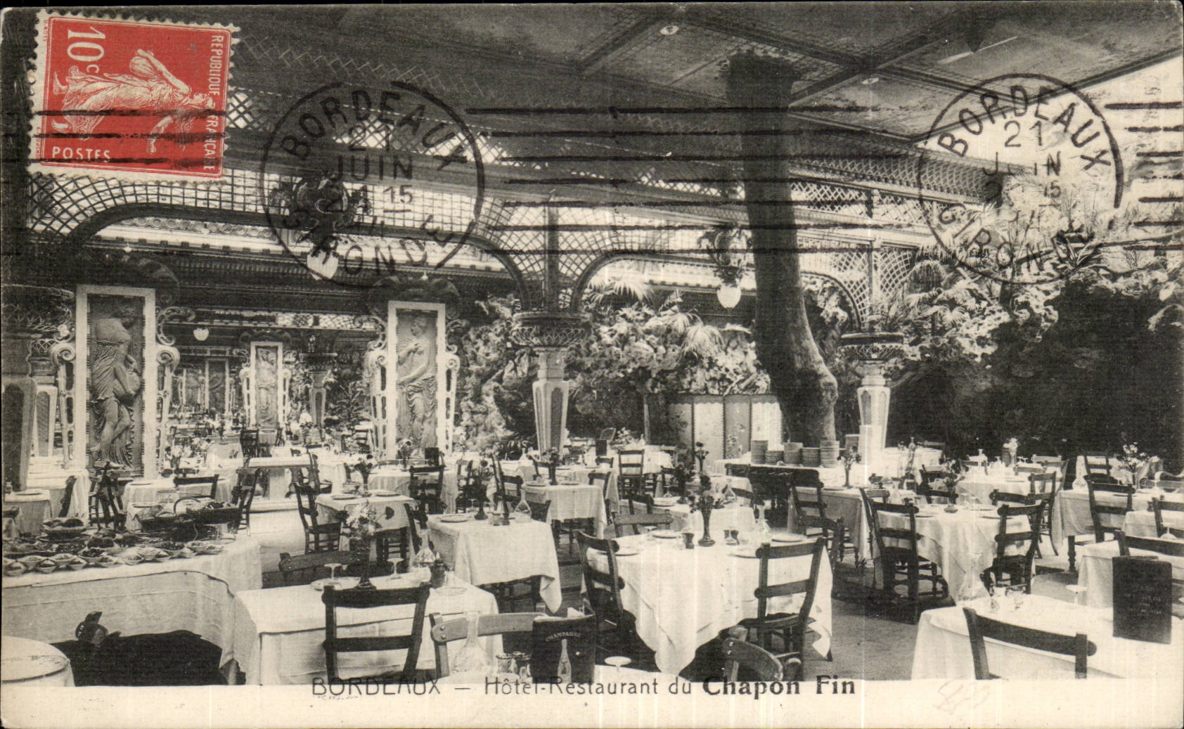 Bordeaux - Restoring Hotel of the Fine Capon - CPA