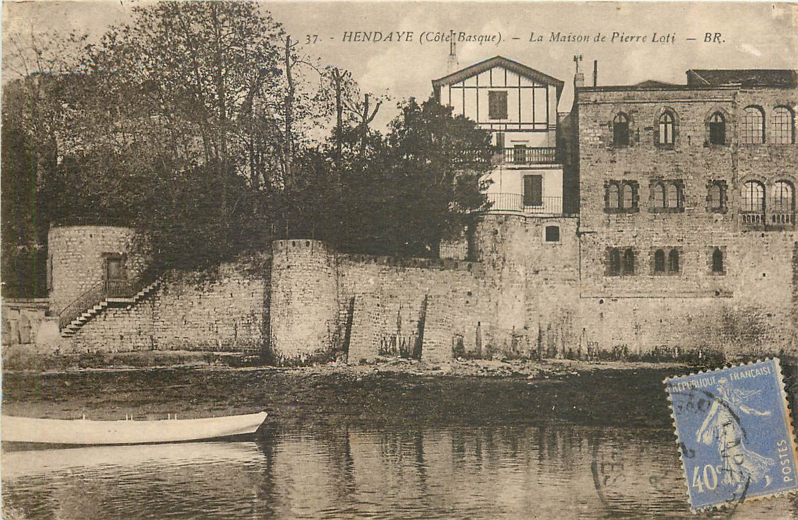 CPA Hendaye Cote Basque La Maison de Pierre Loti