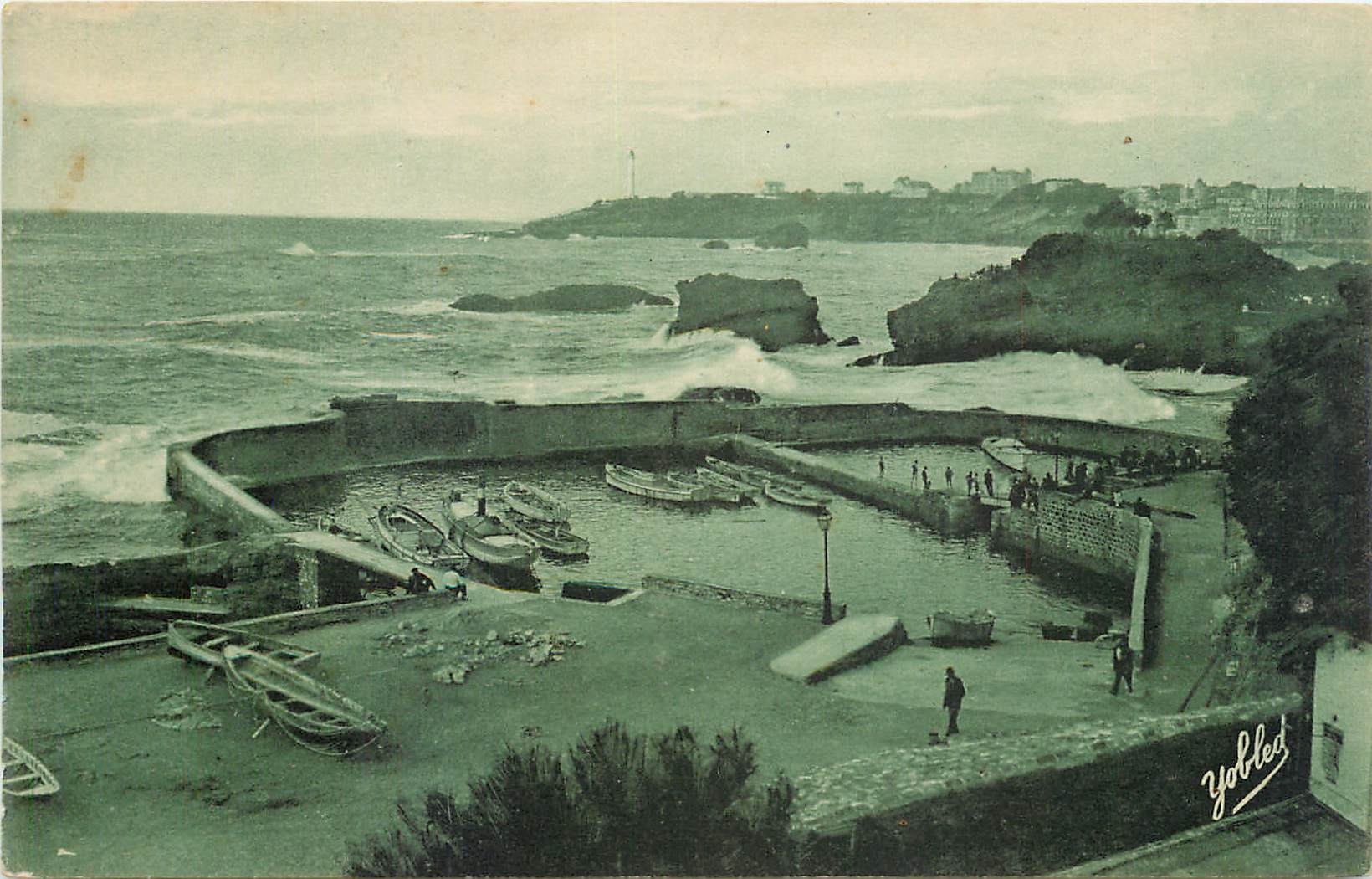 CPA Biarritz BP Port des Pecheurs 