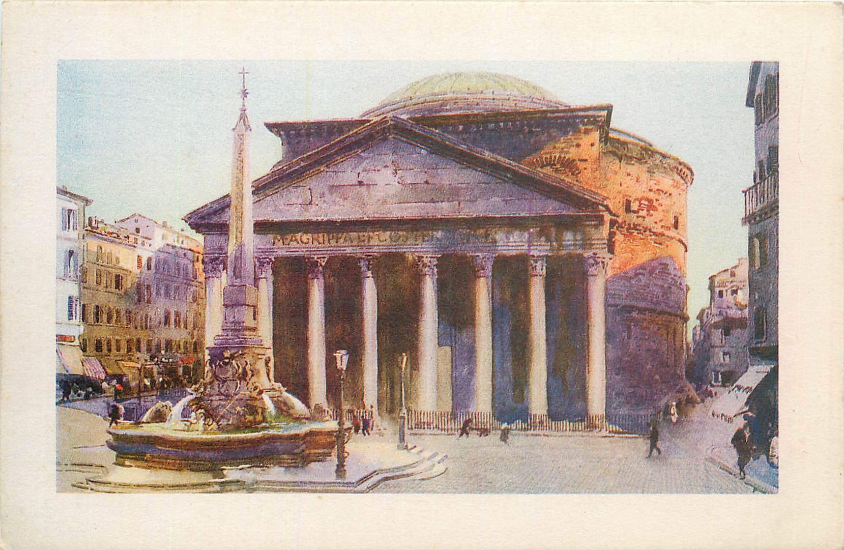 CPA Roma Pantheon d'Agrippa 
