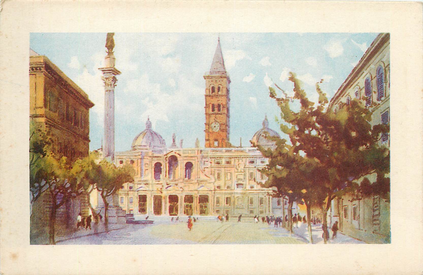 CPA Roma Basilica di S Maria Maggiore