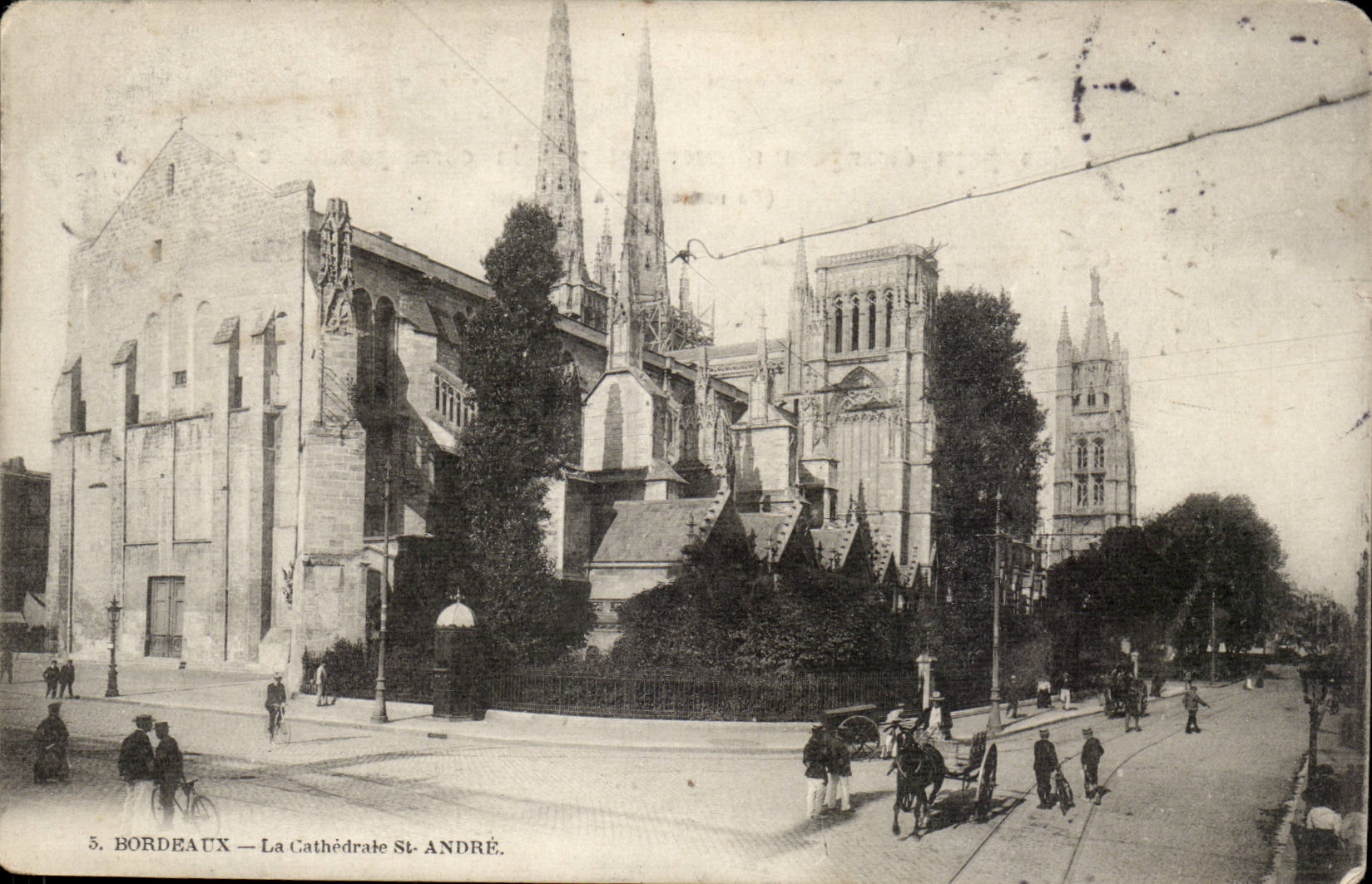 Bordeaux CPA the cathedral Saint Andre