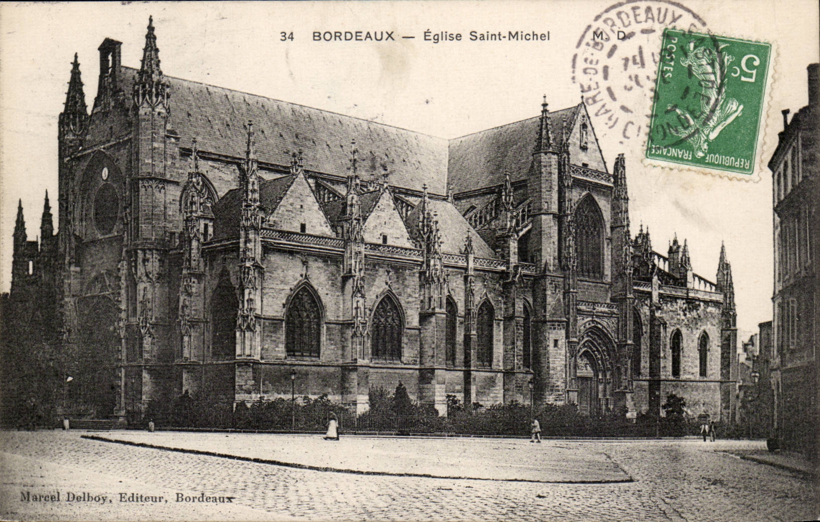 Bordeaux CPA Church Saint Michel