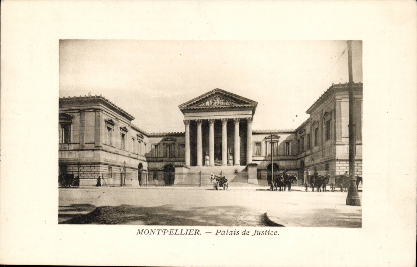 Montpellier CPA Palais de justice