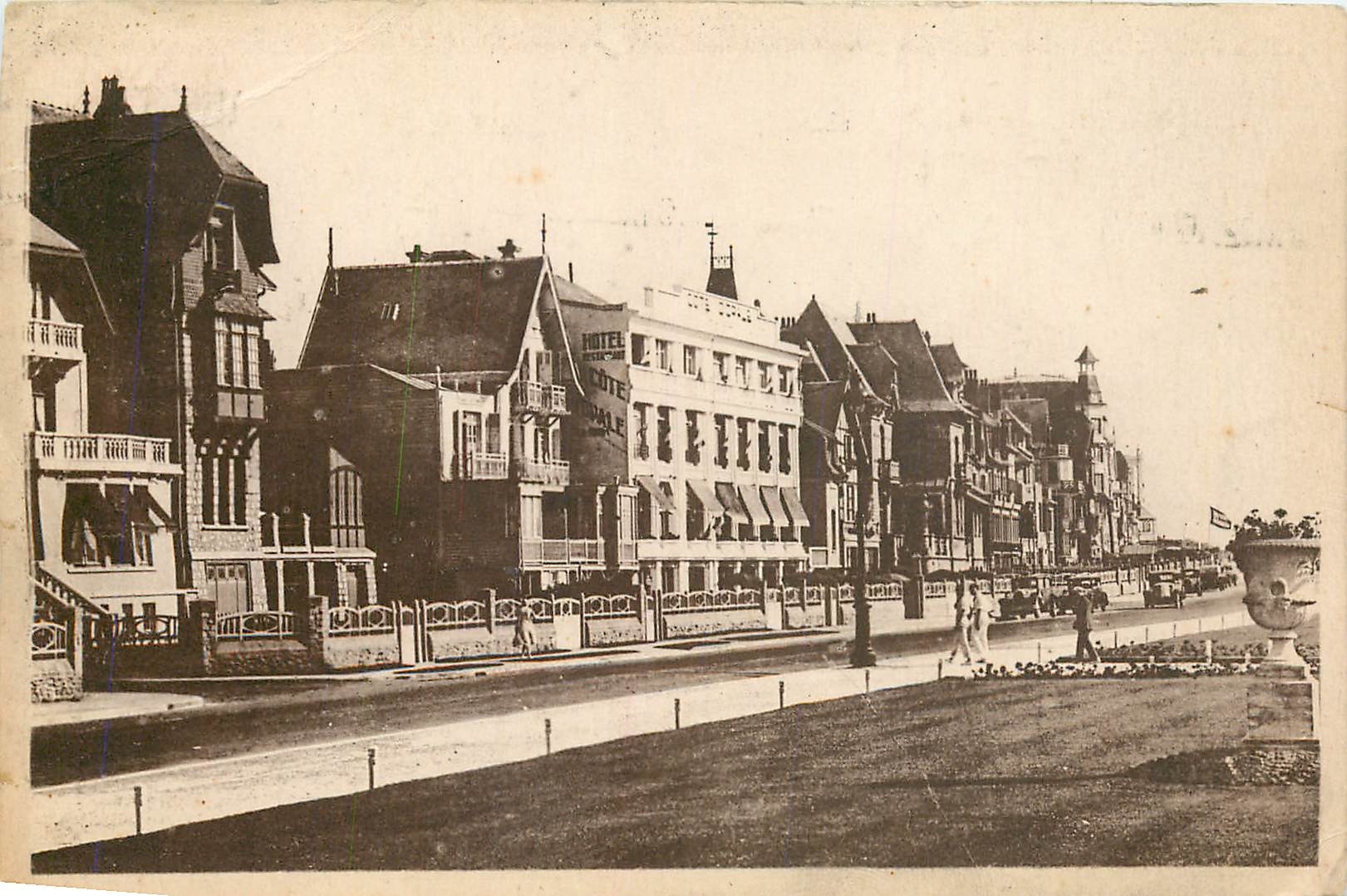 CPA Paris Place Boulevard de la Mer Les Villas les Hotels