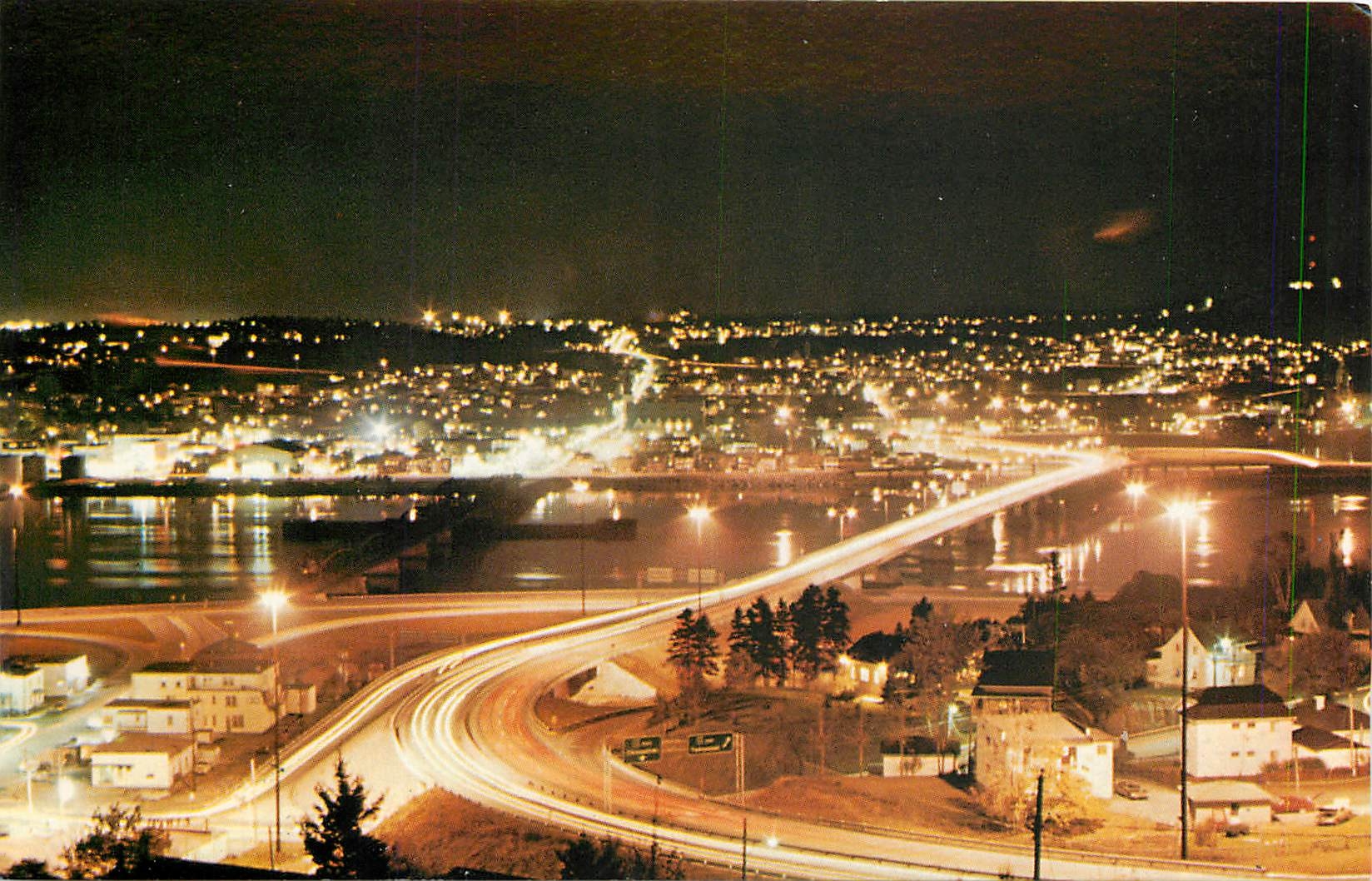 CPA Chicoutimi Metropole du Saguenay Quebec 