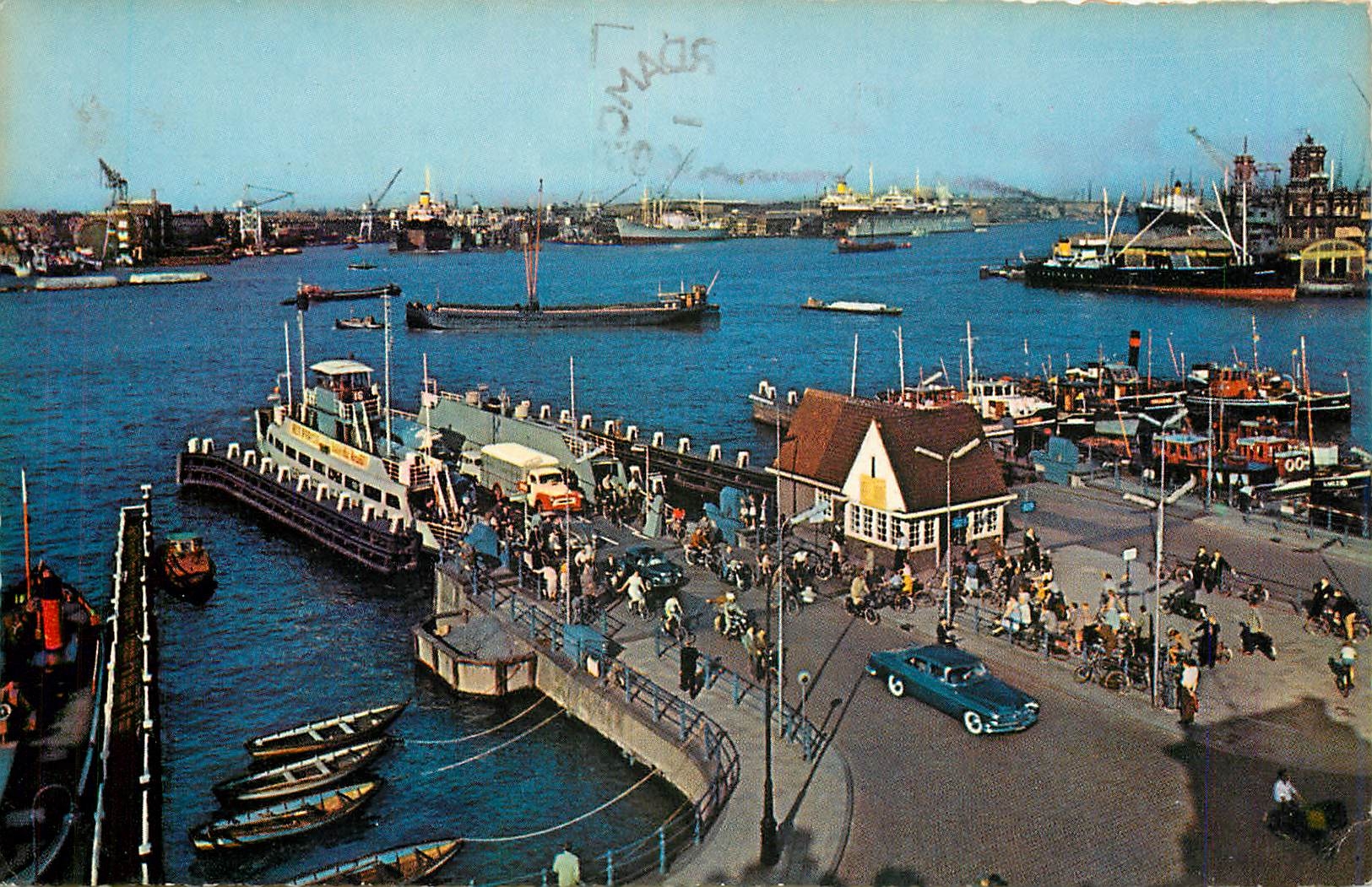 CPM Amsterdam Vue sur l'Y 