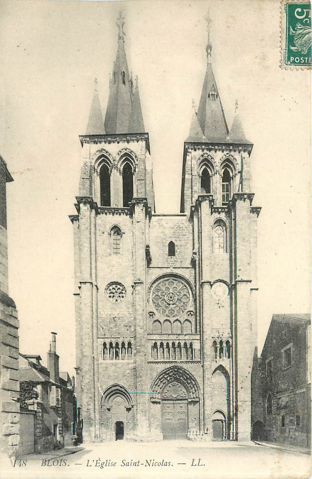 CPA Blois L'Eglise Saint Nicolas 