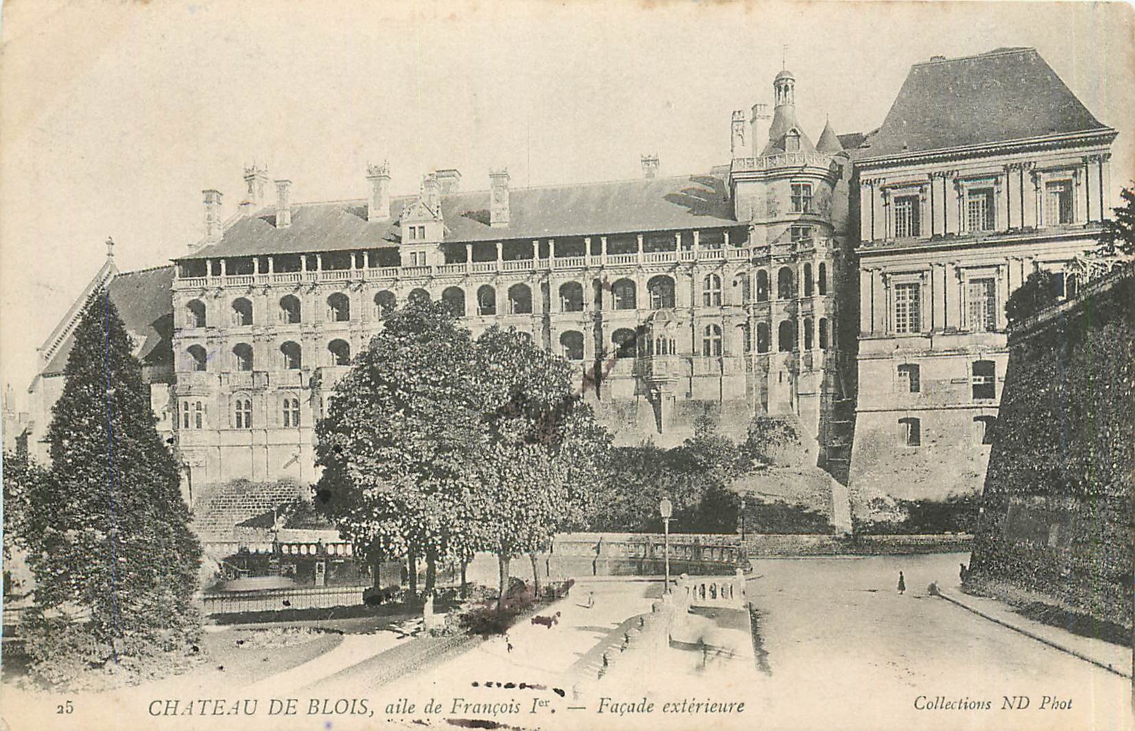 CPA Chateau de Blois aile de Francois 1er Facade exterieure